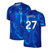 Camisa de Futebol Chelsea Malo Gusto #27 Equipamento Principal 2024-25 Manga Curta